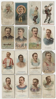 1887-1889 Misc. Brands "N"-Tobacco Cards Collection (16 Different) 